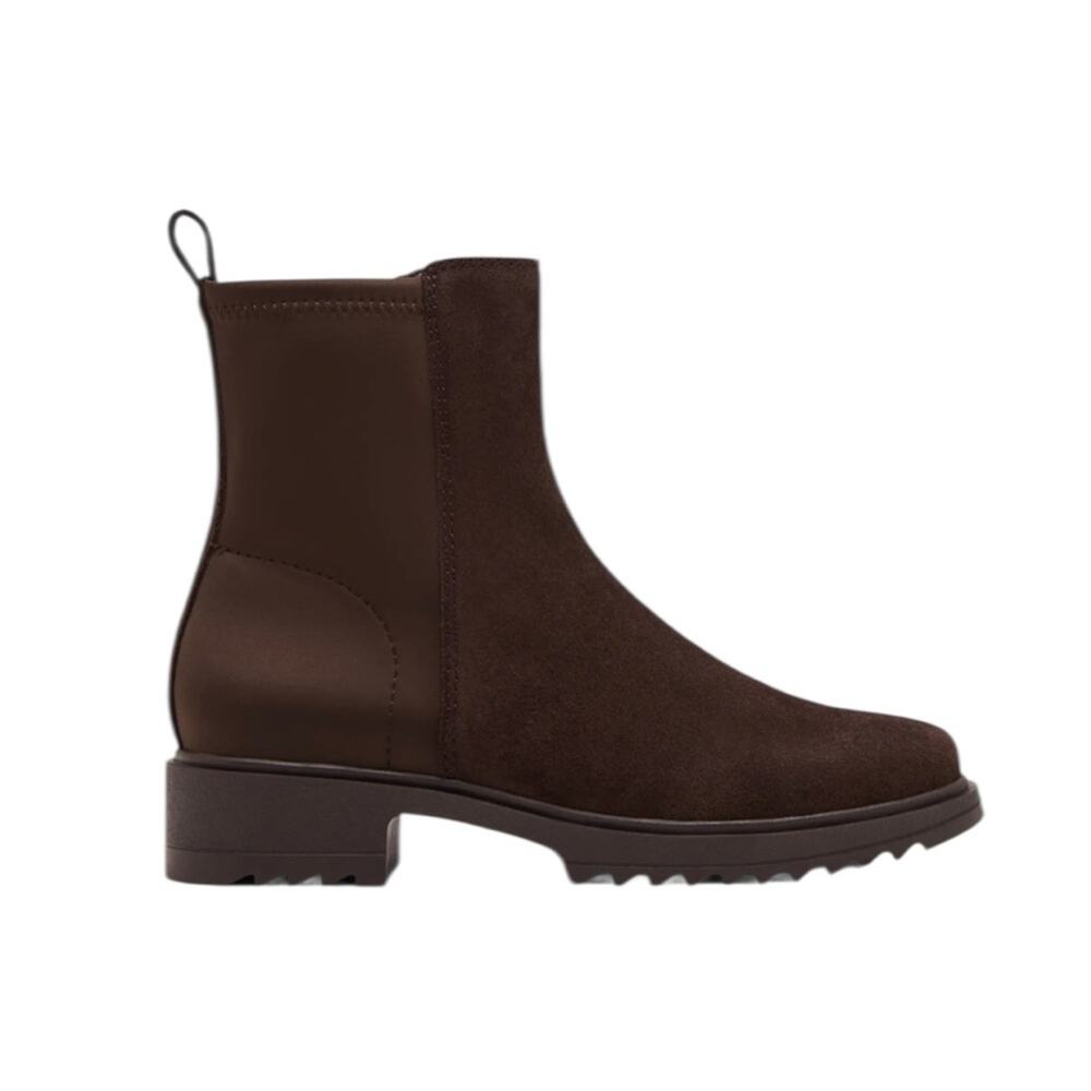 Blondo Caycie Chelsea Jave Suede Stretch Brown Boots – Sz 10M